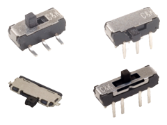 JS Sub-Miniature Slide Switches