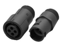 Mini Circular Plastic Connectors