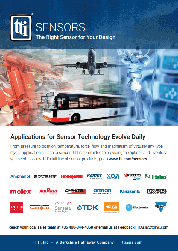 PDF cover of TTI Asia Sensor Line Card