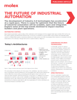 Molex Industrial Automation Solution