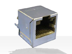 Amphenol Commercial Vertical, Single Port