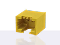 Ultra Low Profile Modular Jack Connector