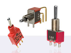 C&K Toggle Switches
