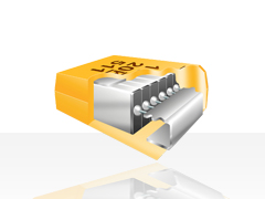 KEMET T513 Multiple Anode Low ESR COTS MnO2 Series