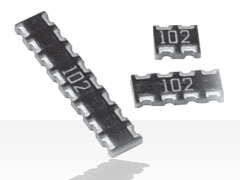 CN Series Concave Square Corner Resistor Arrays
