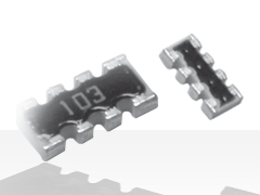 CN K/N Series Convex Square Corner Resistor Arrays