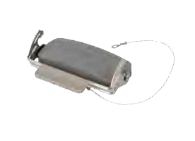 Cover with 1 lever and gasket