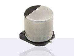 Hybrid Surface Mount Aluminum Electrolytic Capacitors