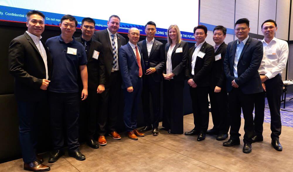 TTI Asia and TE Connectivity reps