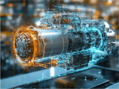 Hologram of a Car's Internal Bearings