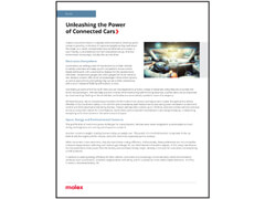 Molex Blog: Unleashing the Power of Connected Cars
