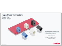 Read about Molex's HyperQube Connectors