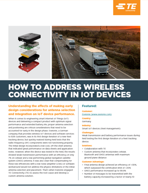 cover of address wireless with a view of three trucks