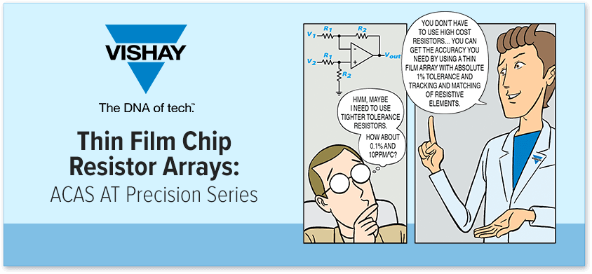 Vishay Thin Film Resistor Arrays: AT ACAS Precision Series