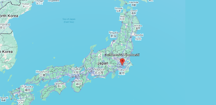 Map of Japan