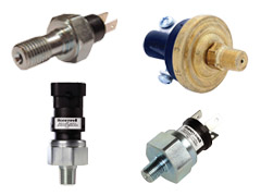Honeywell High, Medium, and Low Pressure Switches