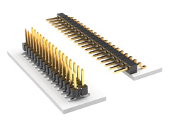 Samtec TSM 0.100" SMT 0.025" Square Post Headers