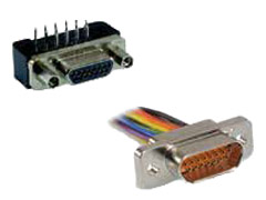 ITT Cannon MDM PCB Micro Connectors
