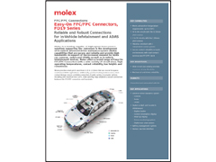 Molex FFC-FPC Connectors PDF cover image