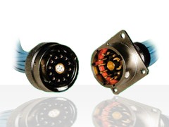 Souriau Ruggedized Full Metal IP 68/69K Circular Connectors (UTO Series)